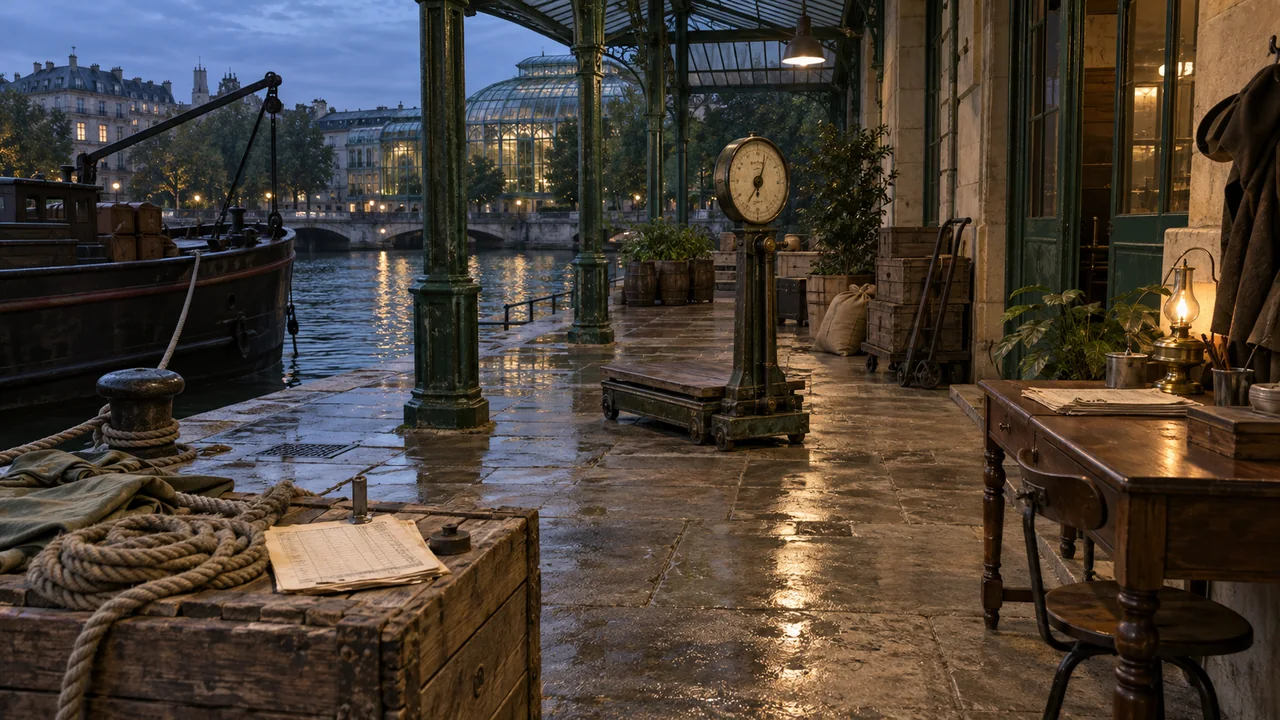 Le quai de service — L’Herbier noir