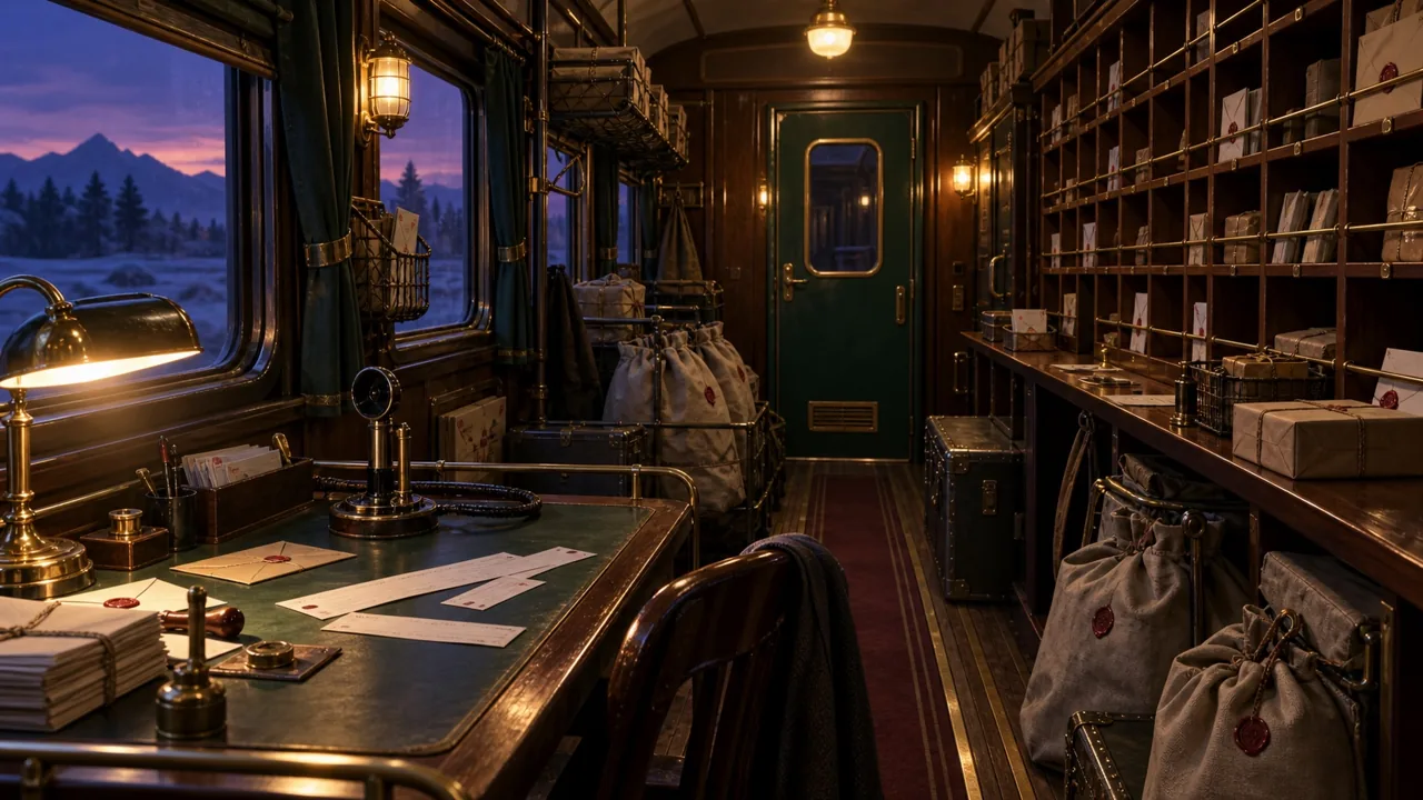 Le wagon postal