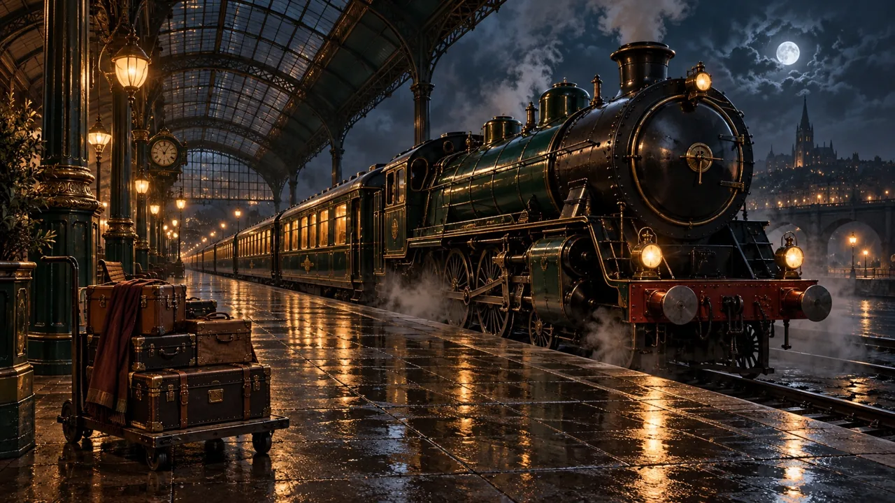 Le Train de Minuit — décor de l’édition Exploration