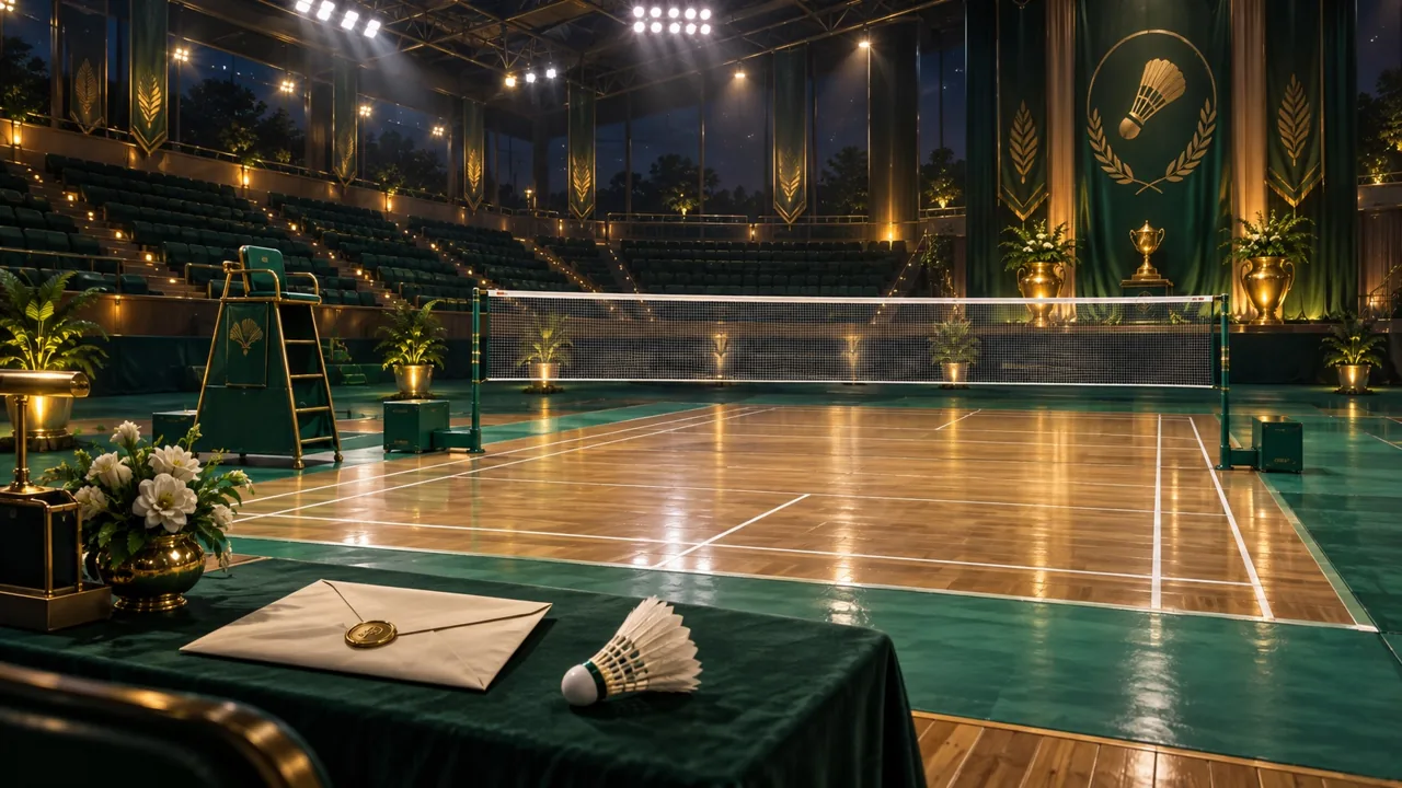Le court central