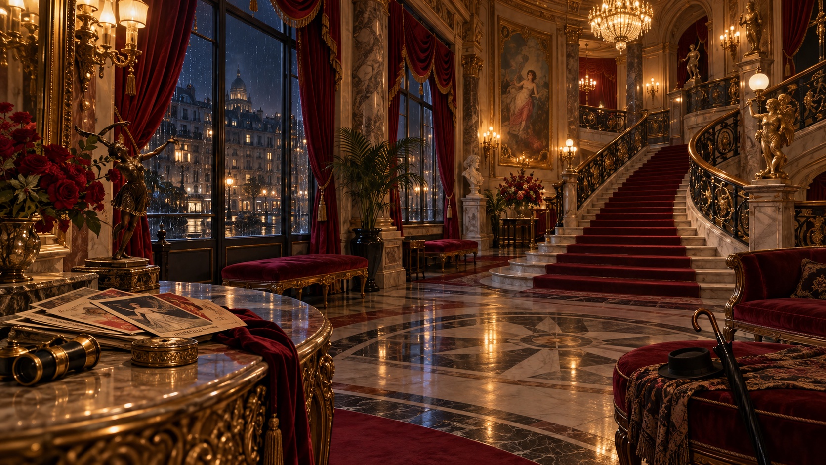 Le Théâtre des Ombres — nouveau décor 1