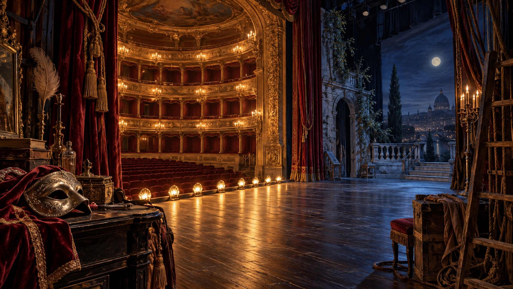 Le Théâtre des Ombres — nouveau décor 2