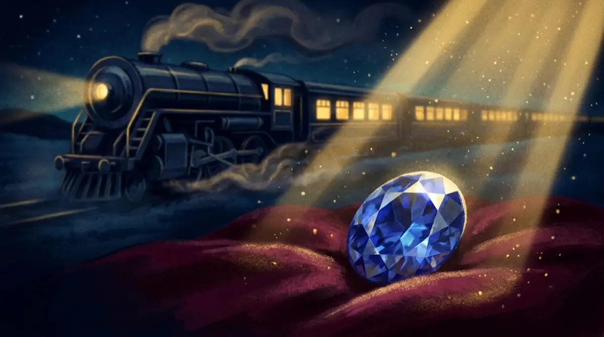 Un escape game offert en cadeau : la cabine feutrée d'un train de nuit, décor d'une aventure à jouer chez soi